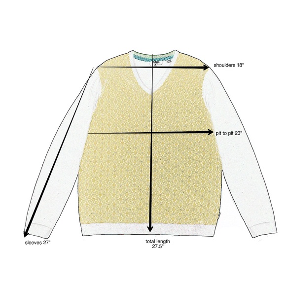 TED BAKER Merino Wool V-Neck Sweater - Picture 2 of 8